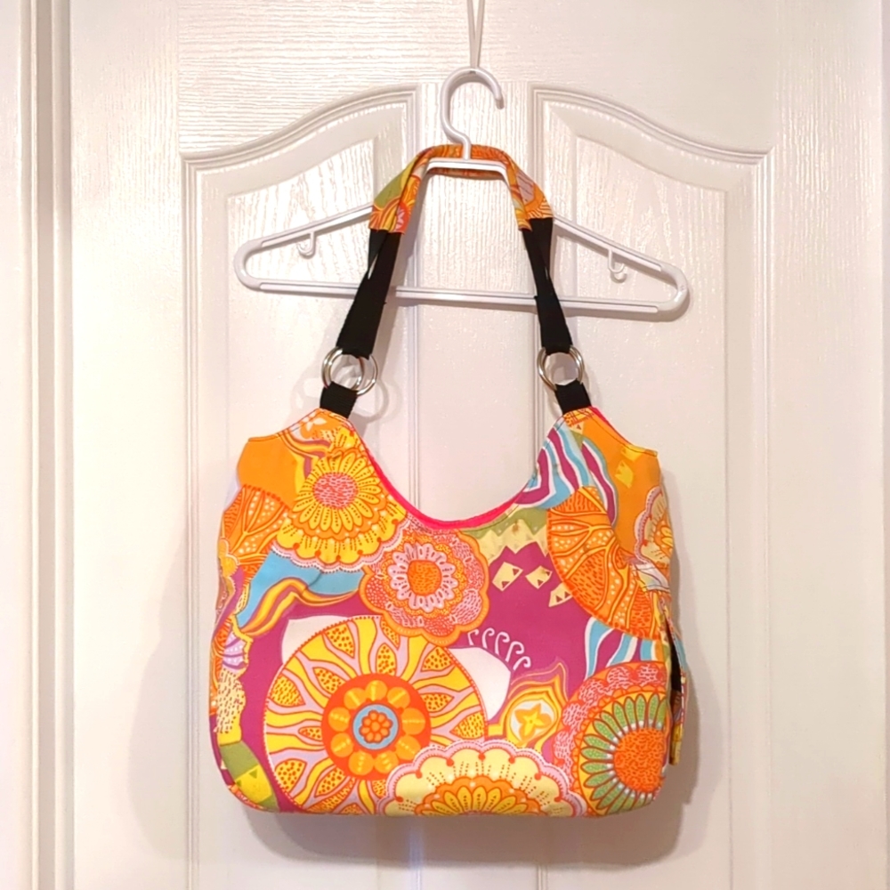 Swankey Wine Purse Tote "Cali" Print